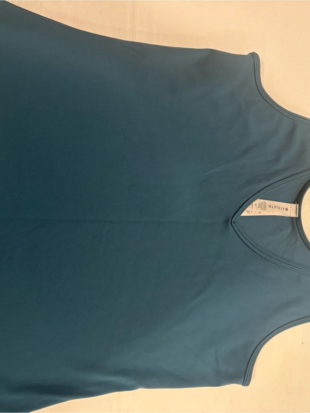 Athleta Teal Racerback Tank Top